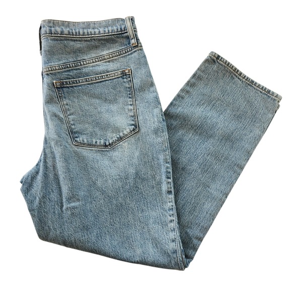 J.Crew Denim - J.Crew Relaxed Boyfriend Jeans Womens 29 Light Wash Distressed High Rise Denim